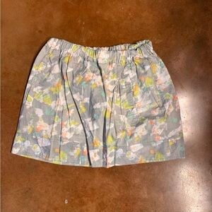 J. Crew Floral Patterned Skirt w/ Pockets